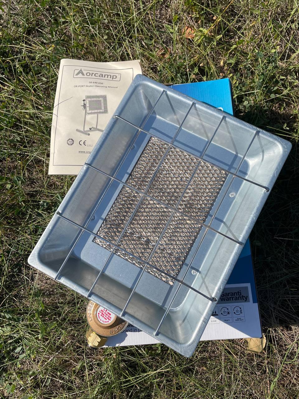Газовий нагрівач інфрачервоного випромінювання Orgaz (редуктор) 2,8kw