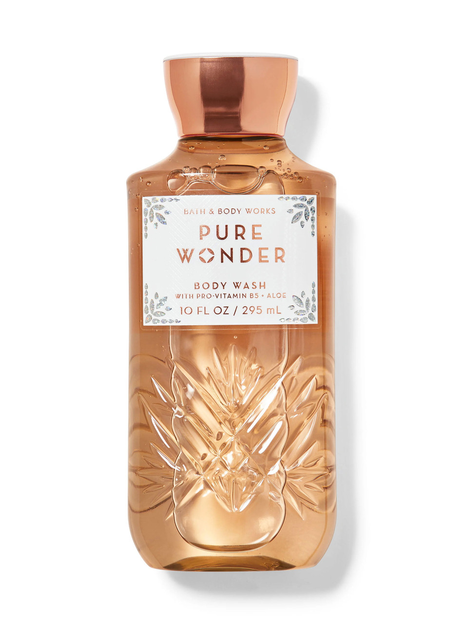 Жіночий парфумований гель для душу Bath and Body Works Pure Wonder Body Wash 295 мл