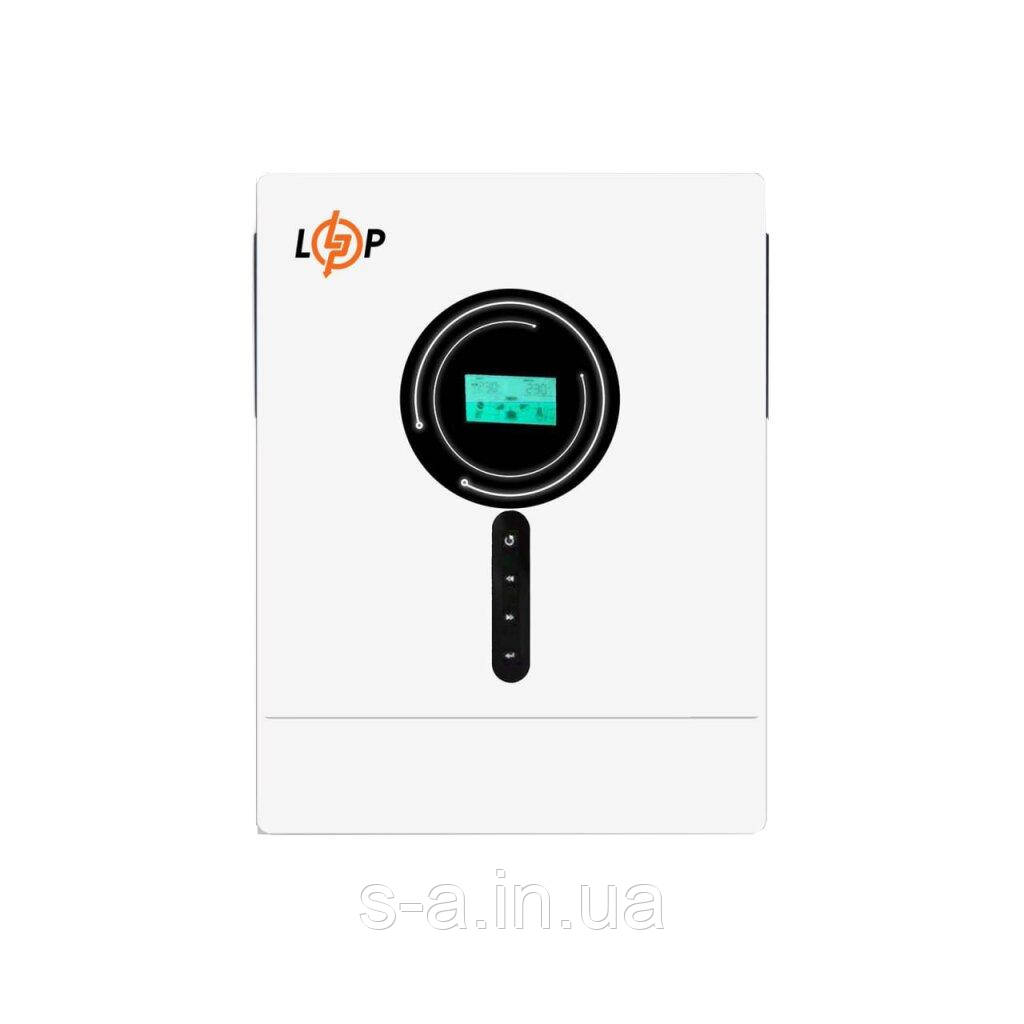 Гібридний сонячний інвертор (ДБЖ) LPW-VM II Elite 6000VA (6000Вт) 48V 120A MPPT 60-450V ON-OFF GRID, фото 1