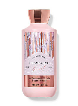 Жіночий парфумований гель для душу Bath and Body Works Champagne Toast Body Wash 295 мл