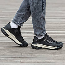 Зимові Чоловічі Кросівки Nike ACG Mountain Fly 2 GTX Low / Найк АСГ Маунтін Флай 2 ГТХ Низькі Чорні з Бежевим, фото 5