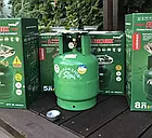 Портативна газова пічка, примус з пальником 12 л, посилена, фото 2