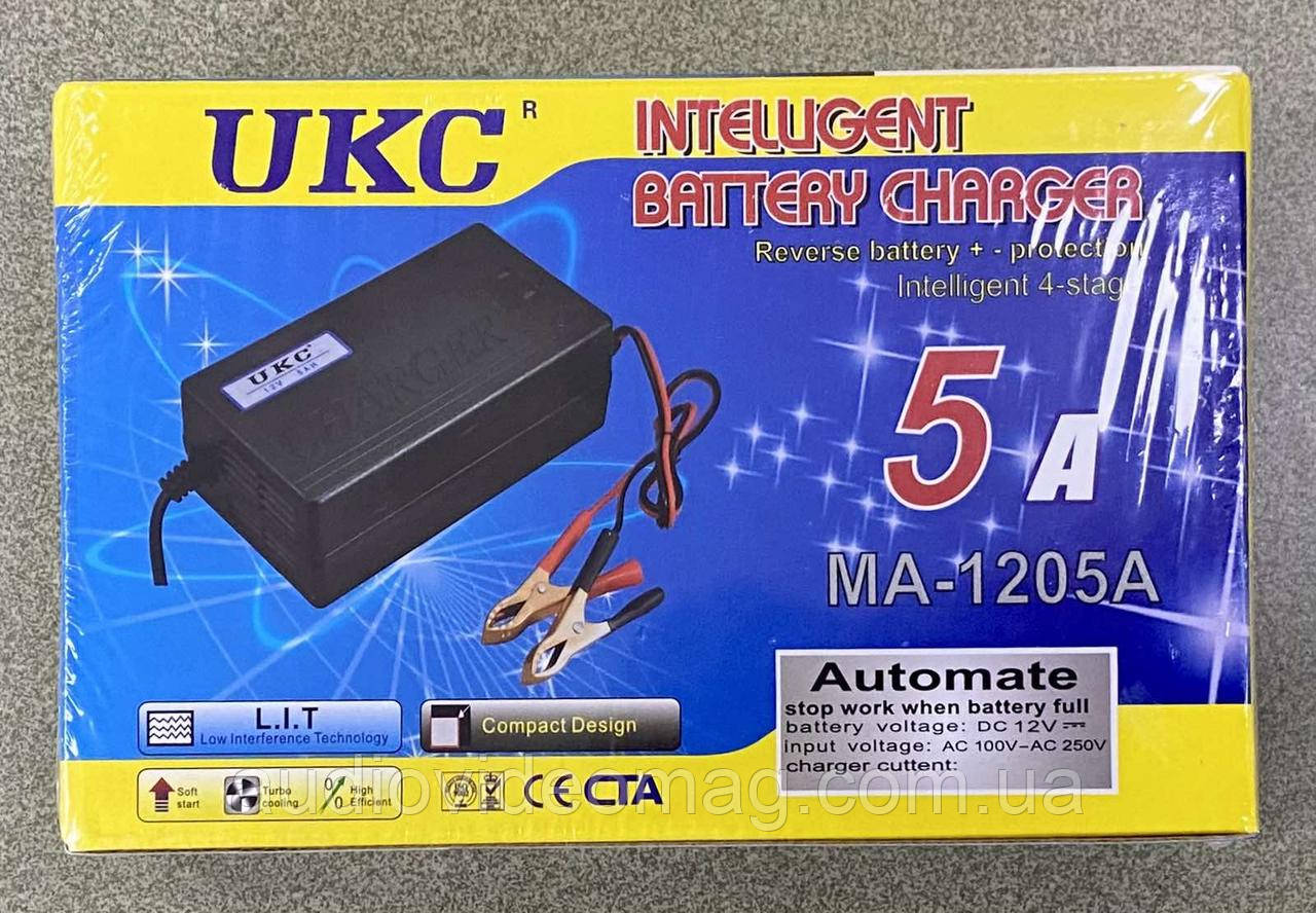 Зарядний пристрій автомат MA-1205A для 12V акумуляторів