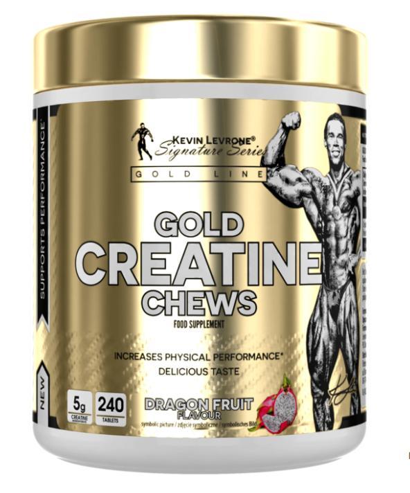 Креатин LEVRONE GOLD CREATINE CHEWS 240 таблеток Смак : dragon fruit, фото 1