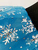 Фатиновая юбка голубая в снежинку., фото 3