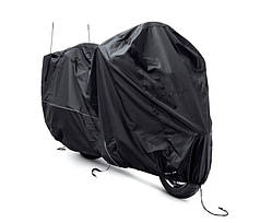 Чохол-тент для мотоцикла захист від пилу та вологи M 190х135 см Чорний 209190