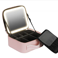 Косметичка-органайзер із LED дзеркалом