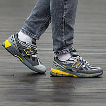 Чоловічі Кросівки New Balance 1906U Grey Black Yellow / Нью Беланс 1906Ю Сірі з Чорним та Жовтим, фото 5