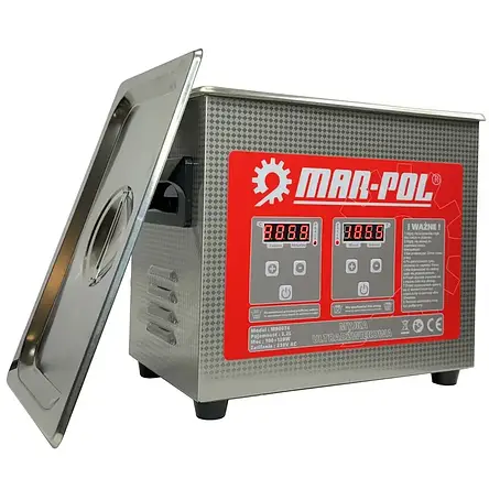 Ультразвукова ванна очисник Mar-Pol M90074 3,2 л, фото 1
