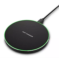 Бездротовий зарядний пристрій 30W для Iphone та Android Type-C (Black)