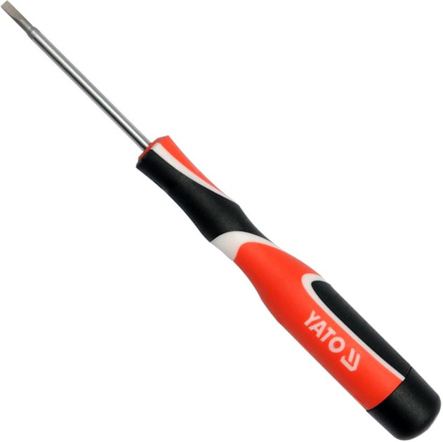 Викрутка плоска прецизійна YATO SL1.6 x 50 мм YT-25803, фото 1