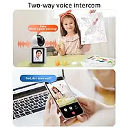 Поворотна бездротова камера Відеоняня WIFI з екраном C31 Поворотна камера з віддаленим доступом, фото 6