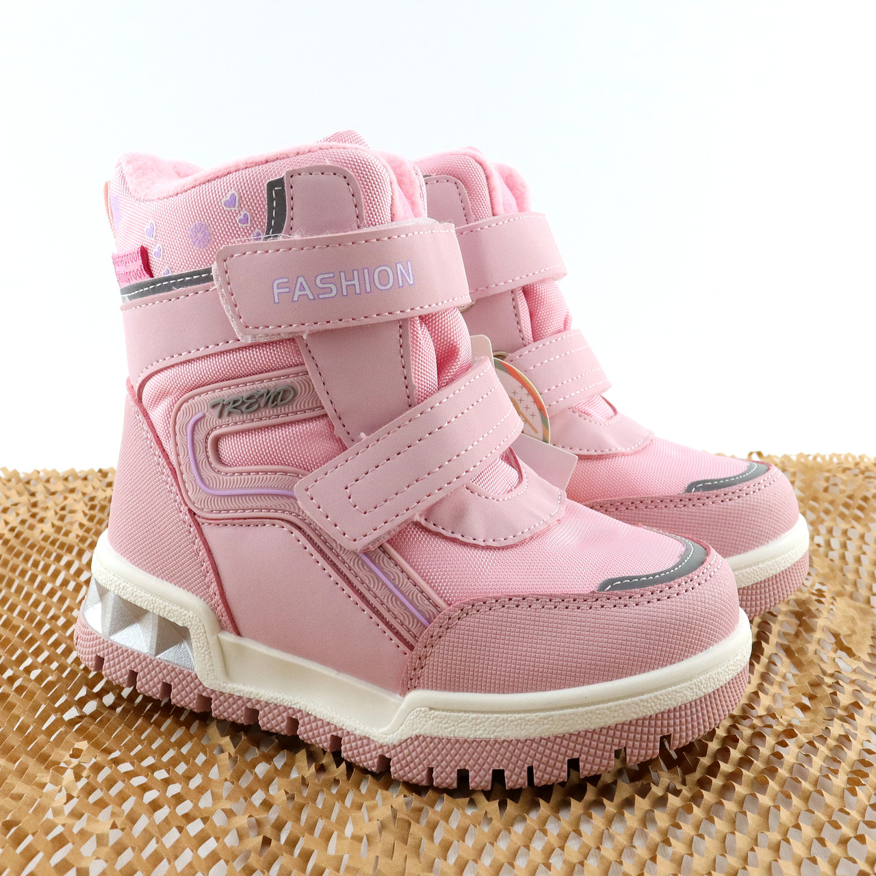Рожеві термоботинки на дівчинку тм Том.м