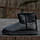Зимові черевики UGG Classic Mini Black Leather | чорні, натуральна шкіра, розміри 36–45 (унісекс), фото 9