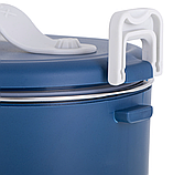 Металевий ланчбокс для їжі з підігрівом Adler AD 4505 blue контейнер з підігрівом, фото 6