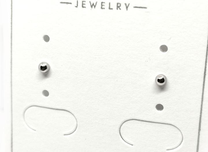 Круглі сережки гвоздики XuPing, фото 1