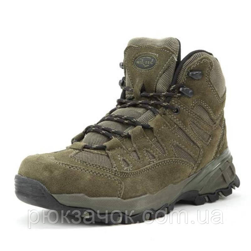 Черевики тактичні Sturm Mil-Tec Squad Stiefel 5 Inch Olive