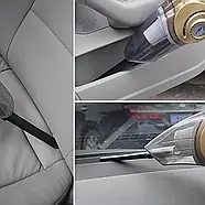 Пилосос автомобільний 4в1 Car Mounted Vacuum Cleaner 120Вт Потужний пилосос з компресором для авто та ліхтариком, фото 5