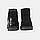 Зимові жіночі черевики UGG Classic Mini Black Metallic | чорні металік, розміри 36–41, фото 3
