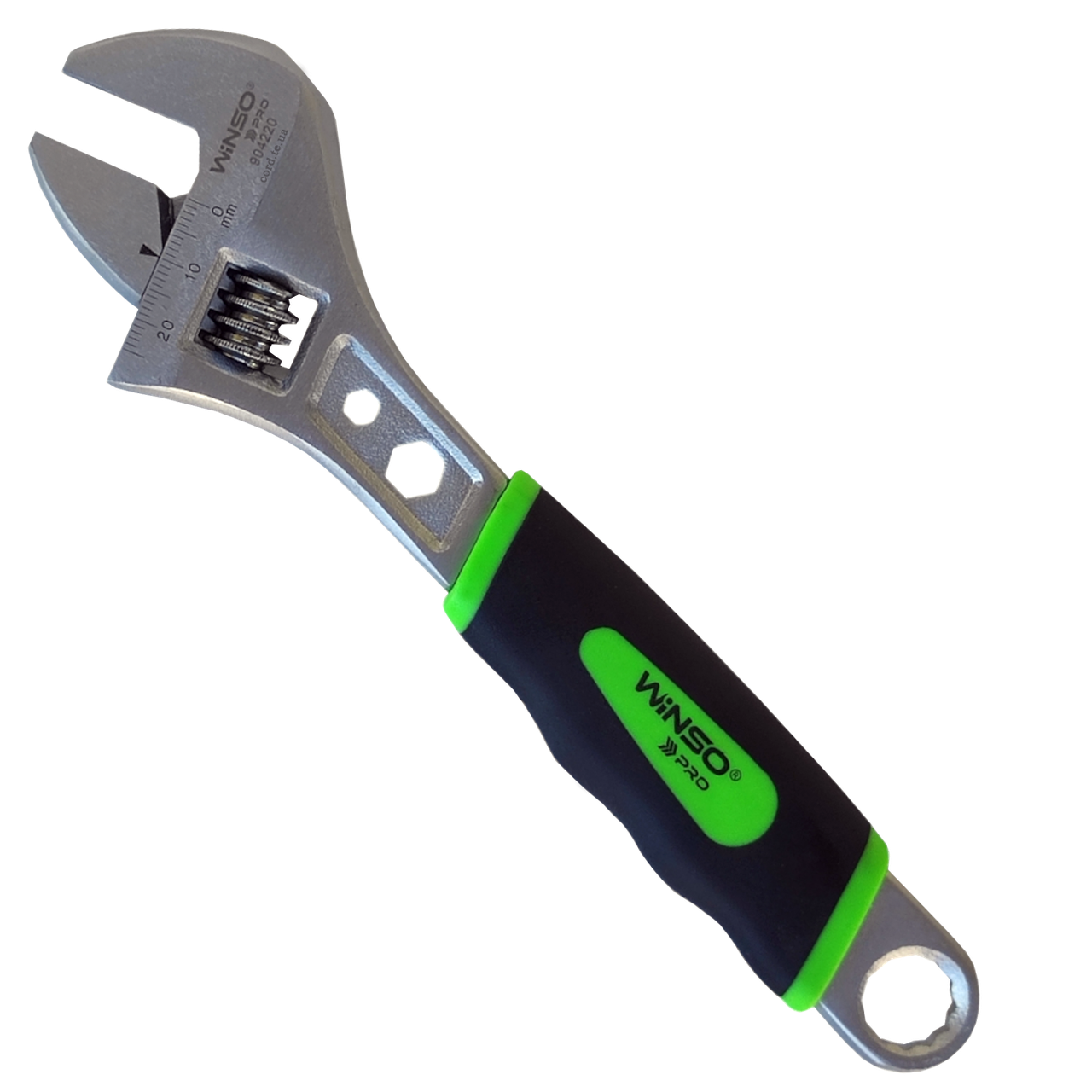Ключ розвідний, 200 мм, CrV, комбінована ручка, "Winso" (904220)