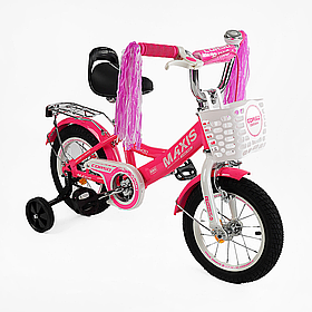 Велосипед двоколісний Corso MAXIS CL на 12 дюймів, Pink 12109