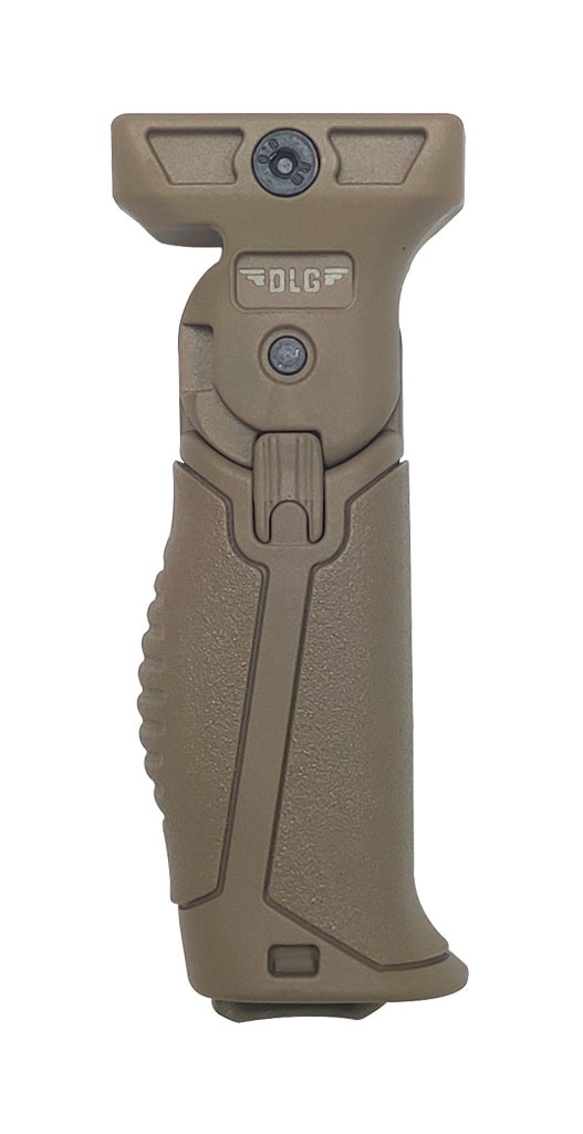 Рукоятка перенесення вогню DLG Tactical (DLG-048) на планку Picatinny, колір Койот, складана, ручка перенесення вогню Койот, фото 1