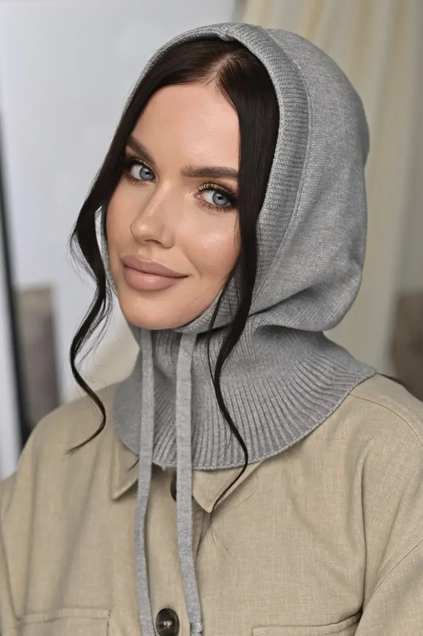 Капор 780-017 (кашемір) сірий