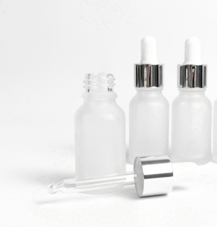 Флакон скло матовий з піпеткою 30 мл, фото 1