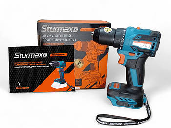 Акумуляторний дриль-шурупокрут 20В Sturmax CDM3202CRP тушка, без АКБ и З/П сумісний с Makita