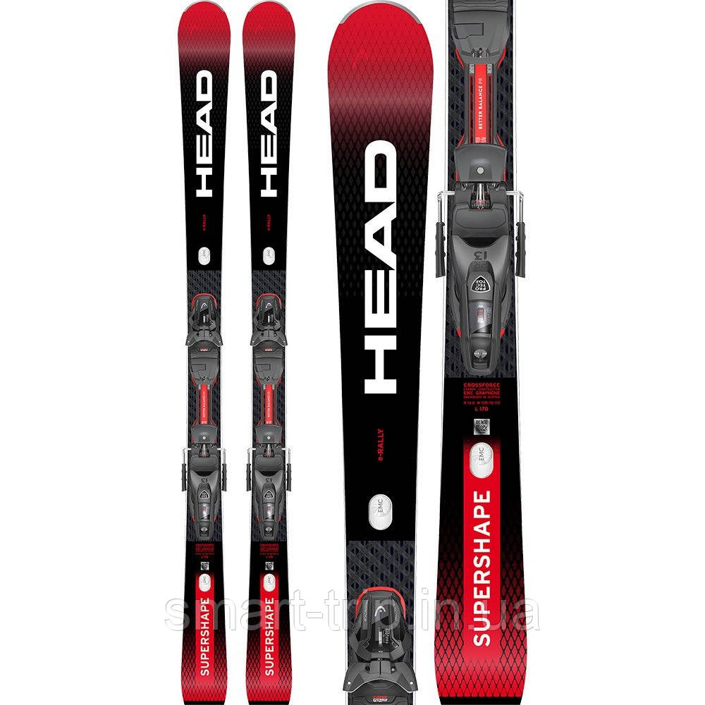 Горные лыжи HEAD Supershape e-Rally 156 см + Крепление PRD 12 (2025)