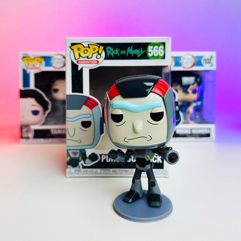 Фігурка Funko POP - Rick and Morty - Purge Suit Rick, 40248