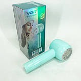 Машинка для видалення катишків VGR V-813, Машинка для стрижки котишок. Колір: зелений, фото 8