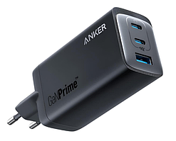 Мережевий зарядний пристрій Anker GaNPrime 737 120W 1x USB-A 2xUSB-C (A2148312)