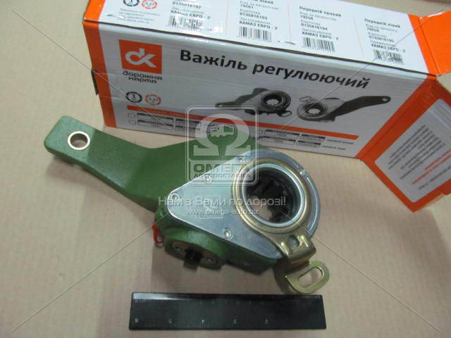 Рычаг регулировочный (трещетка) КамАЗ Евро-2 передний левый (ID ...