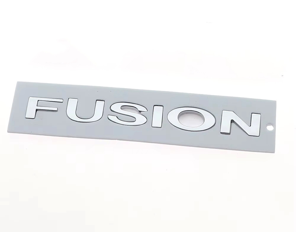 Емблема напис Fusion для Ford (Хром) 152х16 мм (на скотчі) 6E5Z5442528A, фото 1