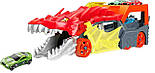 Автовоз Хот Вілс Пасть дракона Вантажівка-транспортер Hot Wheels Dragon Launch Transporter GTK42 Mattel Оригінал, фото 4