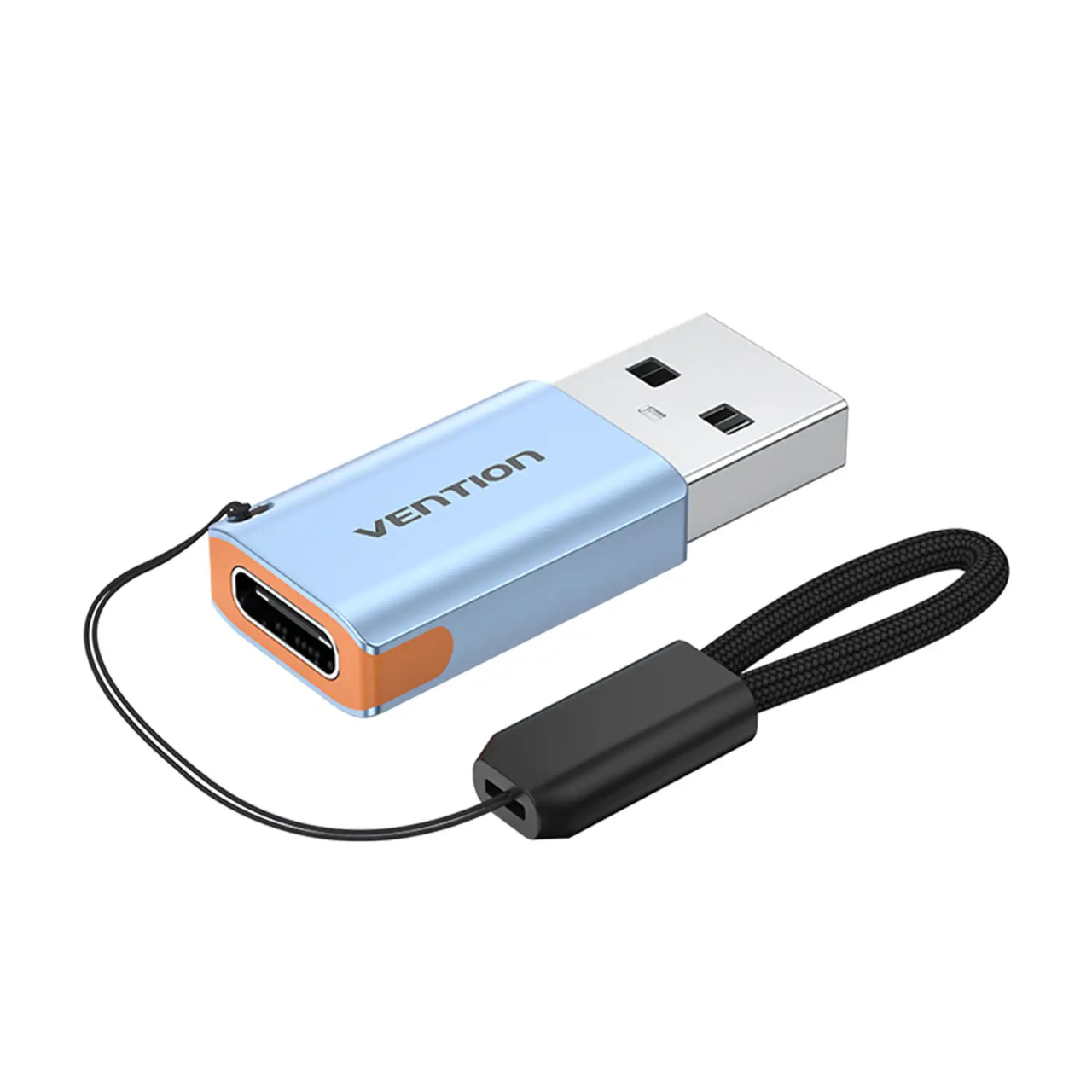 Перехідник-адаптер Vention USB Male to Type-C Female OTG Adapter 10 Гбіт/с USB 3.1 15 W Grey (CUAH0)