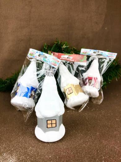 Прикраса на ялинку "Хатинка" 11см