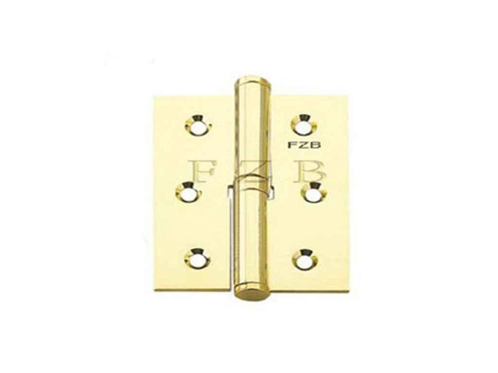 Петля 75мм універс. PB (золото)01-68-003 (2 шт.)ТМ FZB BP, фото 1