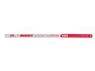 Полотно для металу 1-сторонній.24зуб. М2 Bimetal (6шт.) ТМ GRANITE BP