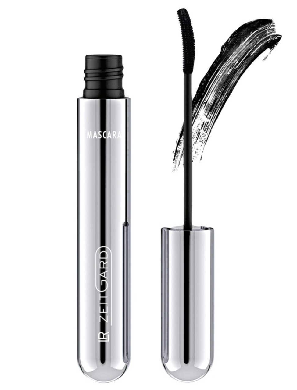 Об’ємна стійка інтенсивно чорна туш для вій LR Zeitgard Intense Effect Mascara