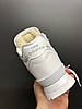 New Balance 574 high White Winter Fur жіночі зимові кросівки білі Нью Баланс 574 високі шкіра хутро, фото 6