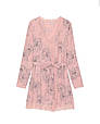 Халат Victoria's Secret Modal Lace-Trim Robe (pink) M/L, фото 4