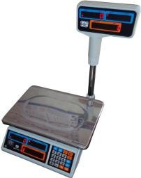 Торгові ваги ВТЕ-Центровіс-30Т2ДВН, фото 1