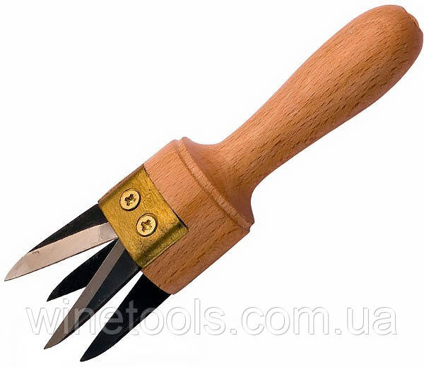 Ніж для щеплення горіха трубкою Due Buoi