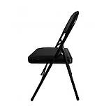 Стілець розкладний Bonro B-019 чорний (2 шт), фото 4