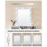 Туалетний столик з підсвіткою Bonro B055 білий, фото 4