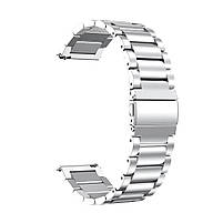 Комплект для годинника Amazfit GTS4 сріблястий (чохол + ремінець Rolex design 20 мм), фото 7