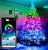 Гірлянда Smart роса RGB, з пультом керування, 20 м, 100 Led, USB, Bluetooth, керування телефоном, фото 11