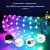 Гірлянда Smart роса RGB, з пультом керування, 10 м, 100 Led, USB, Bluetooth, керування телефоном, фото 7